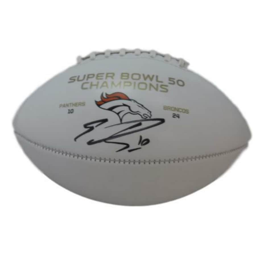 Peyton Manning Charles Woodson & Calvin Johnson Autographed Riddell NFL  Shield Authentic Helmet with Multiple HOF 21 Inscriptions - Limited  Edition of 21